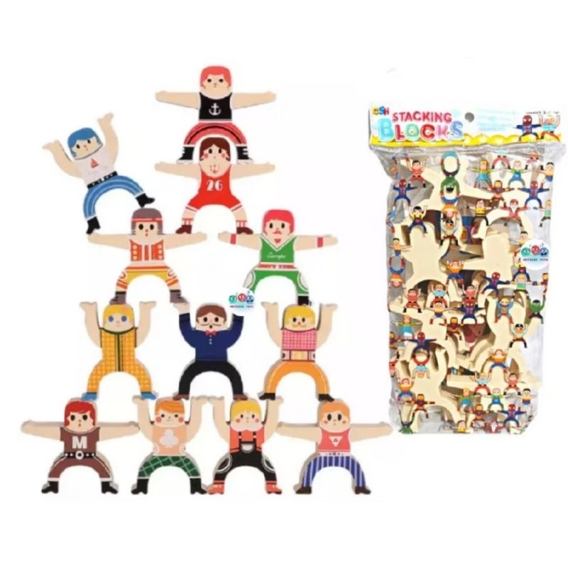 Mainan susun / stacking block