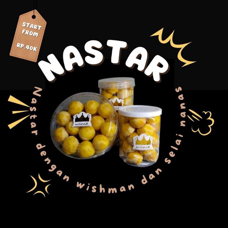 

jaygans store // nastar wishman // nastar isi selai nanas// ukuran 250 gr dan 500 gr