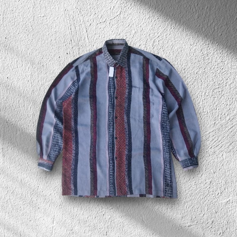 vintage Pattern Shirt / kemeja vintage / kemeja second