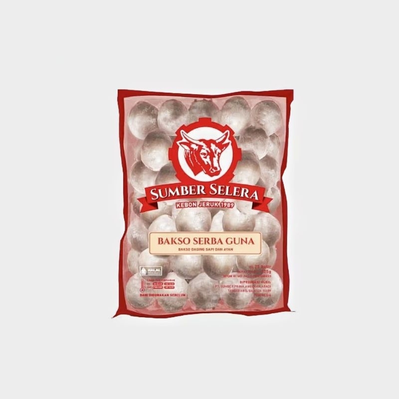 

Bakso Sumber Selera Serbaguna SB 325gr (25 butir) | 650gr (50 butir)