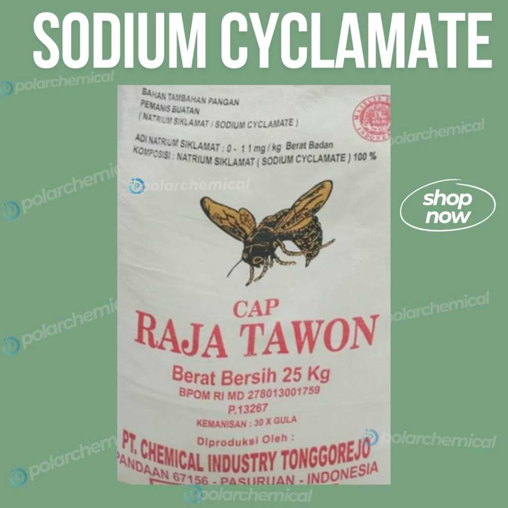 

Sodium Cyclamte Produk Lokal 25kg