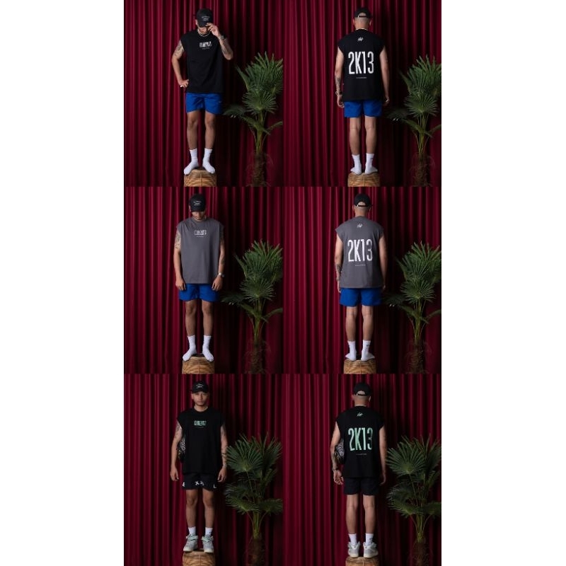 T Shirt Kaos Singlet Oversize Exhale