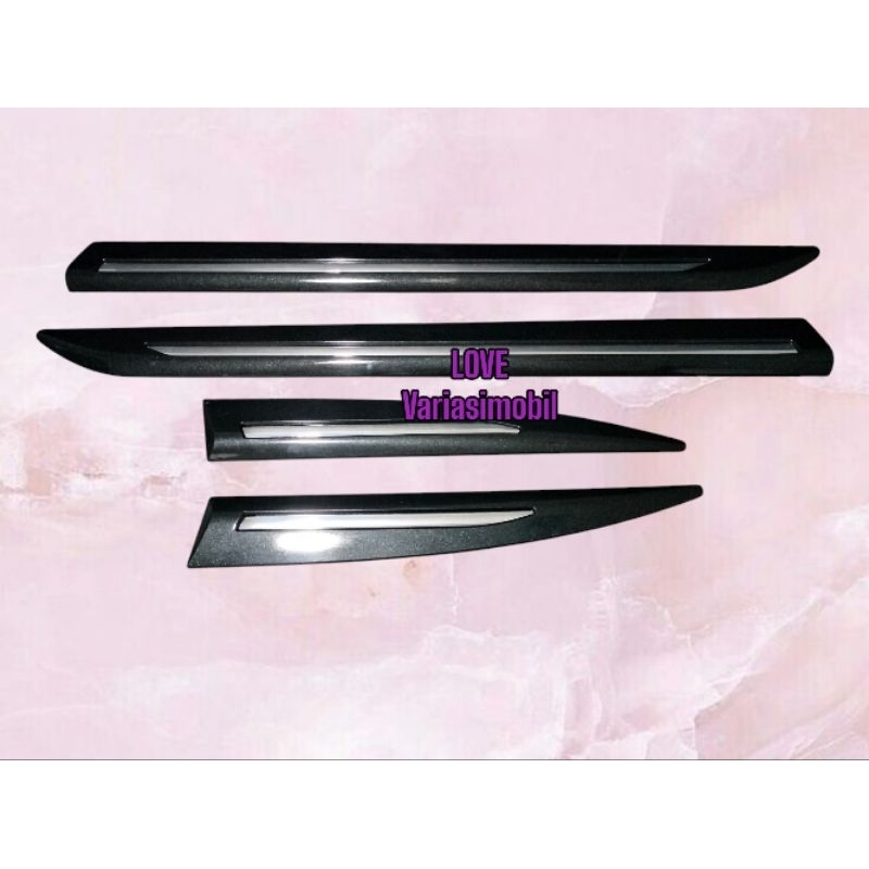 LIST BODY ALL NEW AVANZA XENIA GRAND AVANZA XENIA HITAM GLOSSY PUTIH SILVER MODEL VELOZ 2012 2013 20