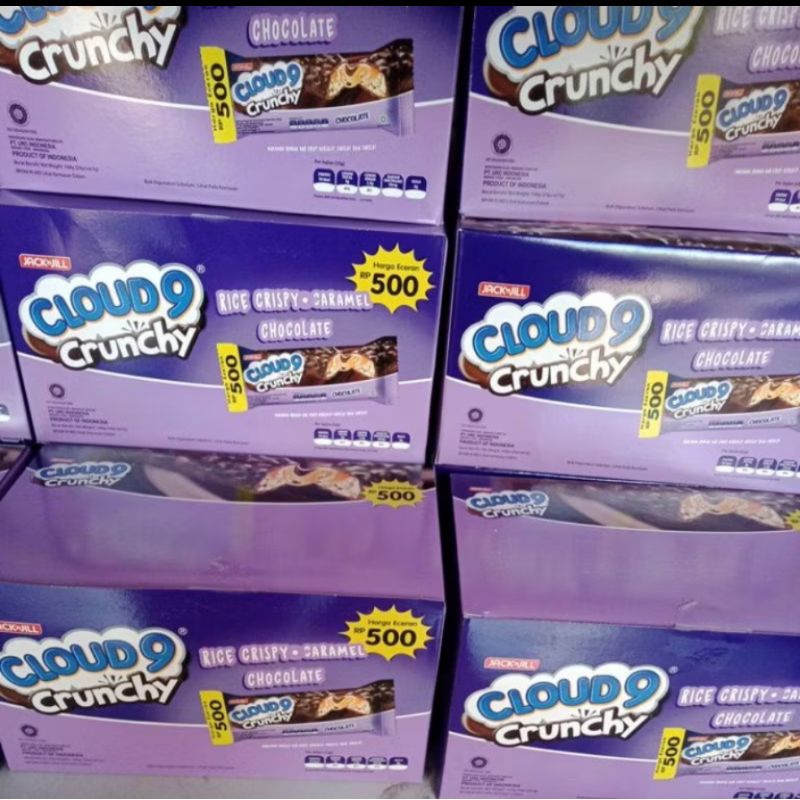 

Cloud 9 Crunchy 1 box isi 24 pcs