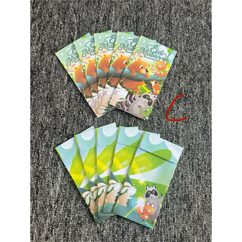 

REASY STOK YA GUYS Amplop Lebaran muslim Vektor Kartun Hari raya idul fitri