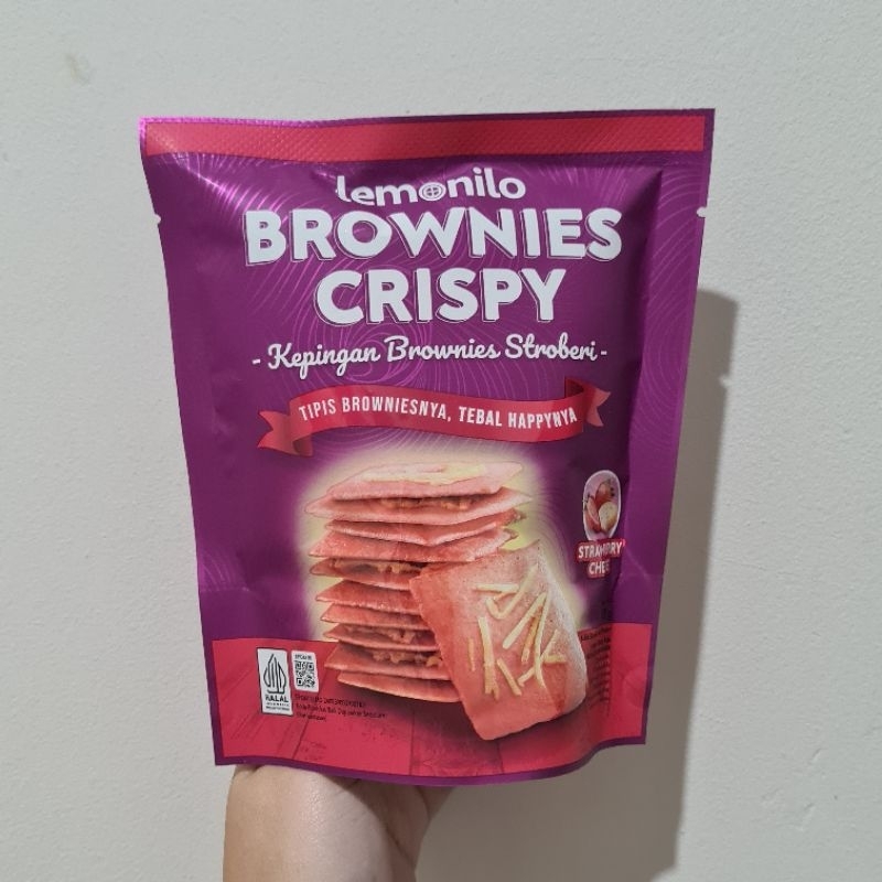 

Lemonilo Brownies Crispy Strawberry Cheese 35 gr