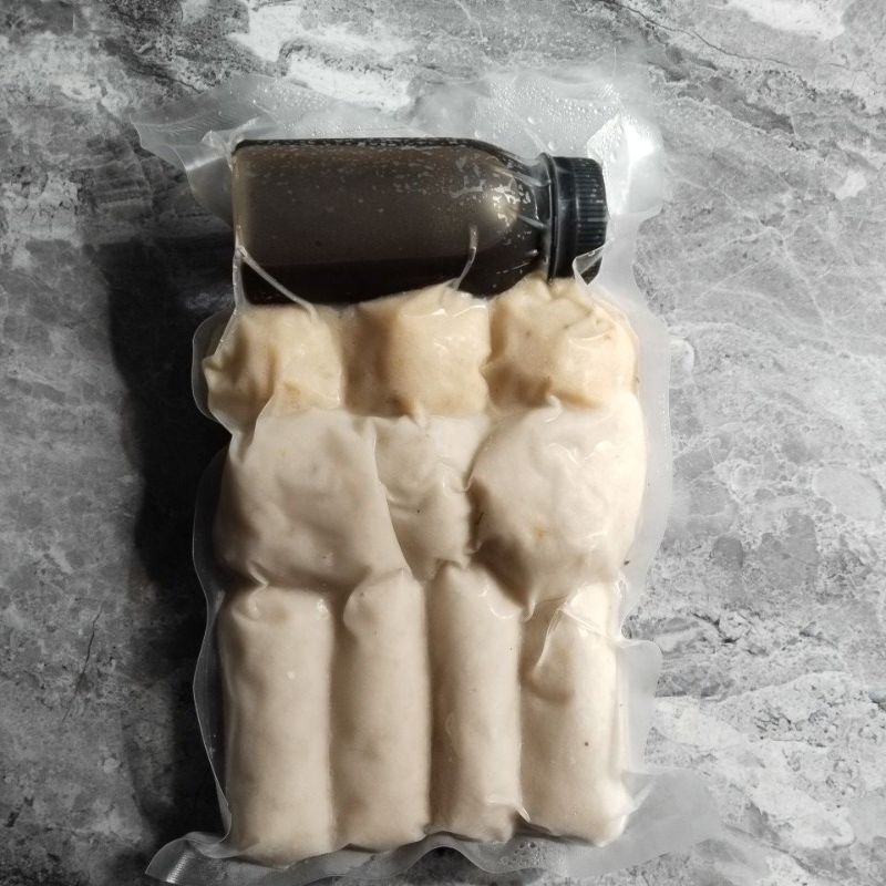 

pempek ikan isi 10