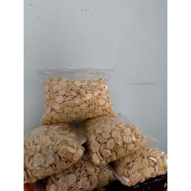 

Kerupuk Koin 77 pedas 500gram