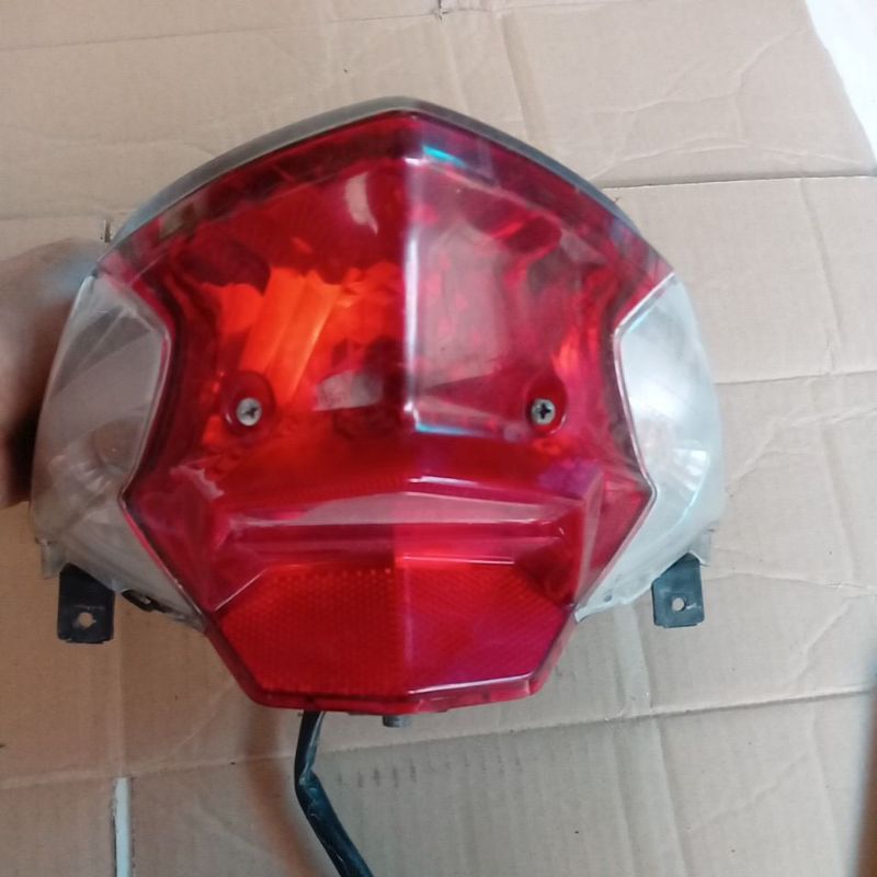 lampu stop lampu rem honda beat injek seken lepasan motor