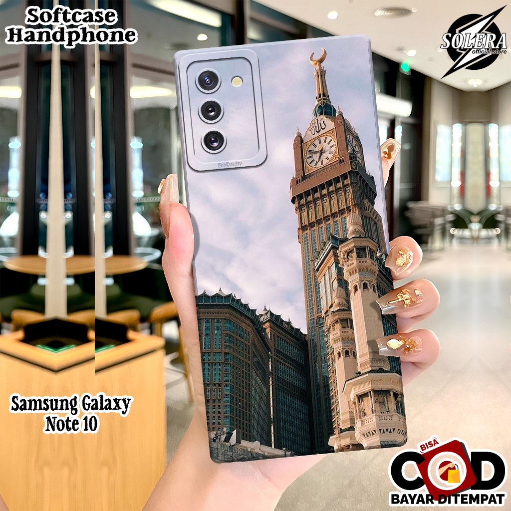 Case Samsung Galaxy Note 10 Softcase Samsung Galaxy Note 10 Terbaru Silikon Pro Camera Fashion Case 