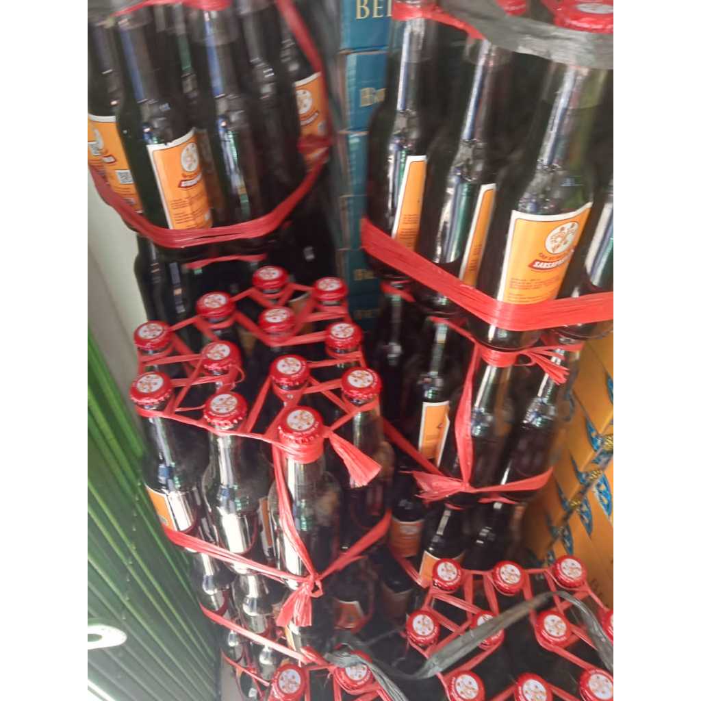 

[1 KRAT Isi 12] Minuman Limun Sarsaparilla Sapara Botol 280 ML