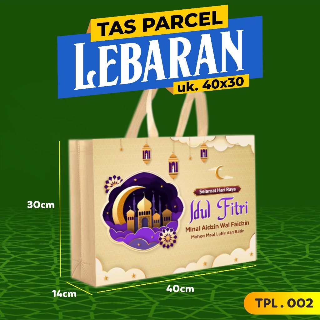 

Tas Parcel Lebaran idul Fitri | Ready Stock / Tas Bingkisan Lebaran