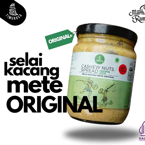 

Timurasa Selai Kacang Mete Original 200gr High Antioxidant