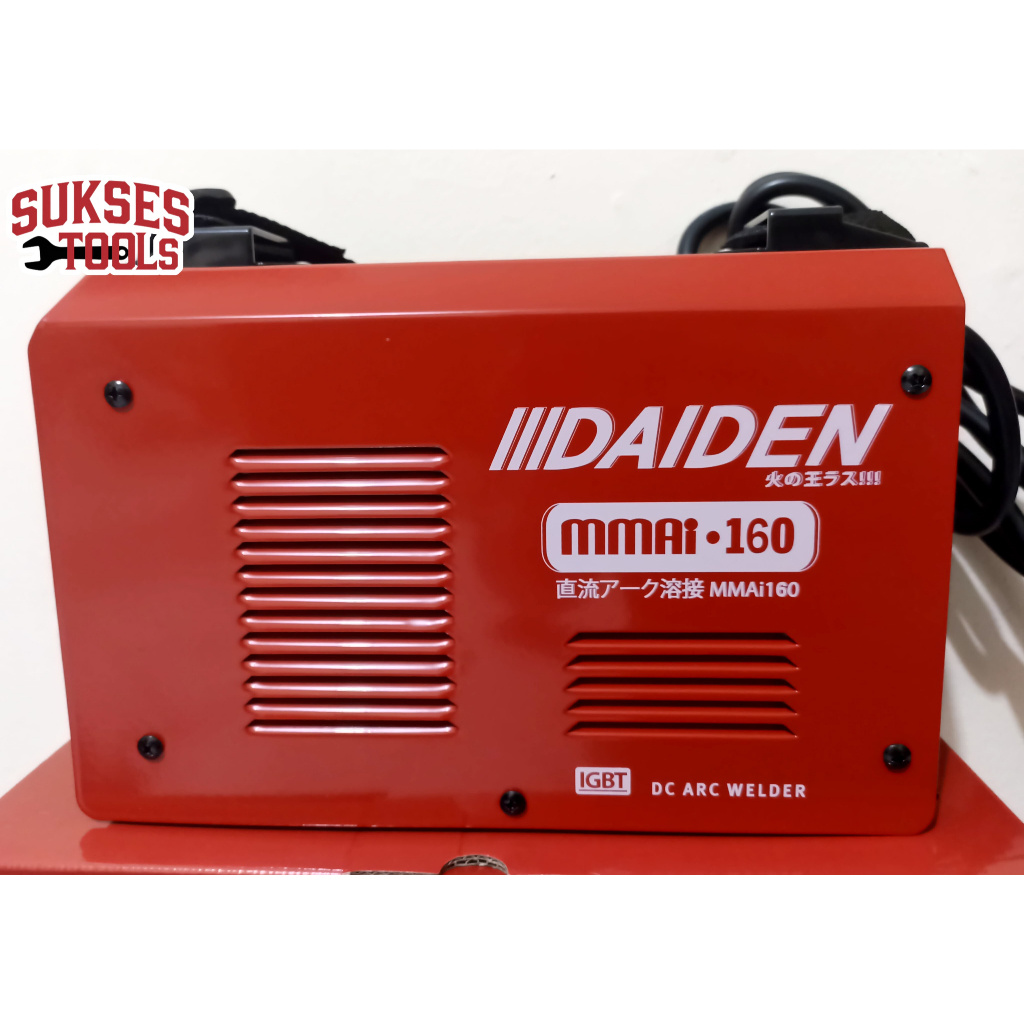 Mesin LAS Daiden MMAI 160A Inverter Trafo Las mma 160A - DAIDEN