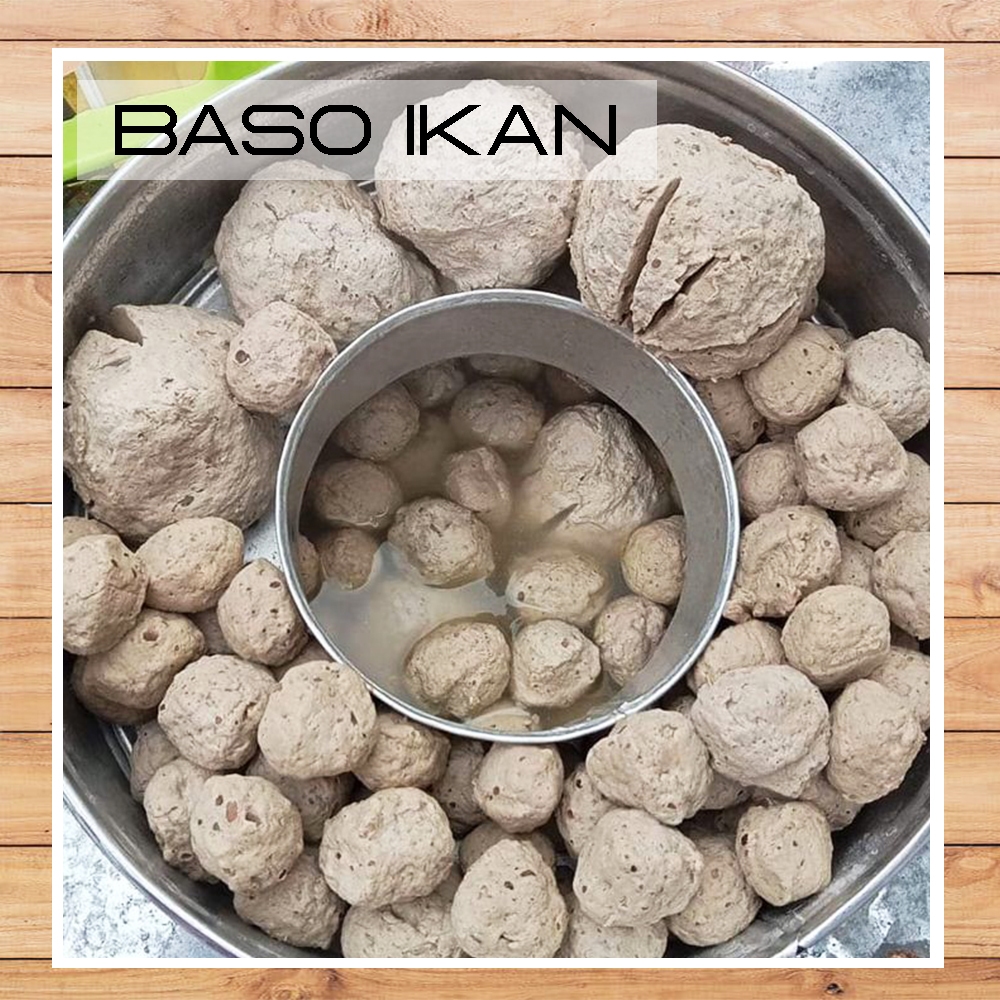Baso ikan khas sukabumi cilok mentah
