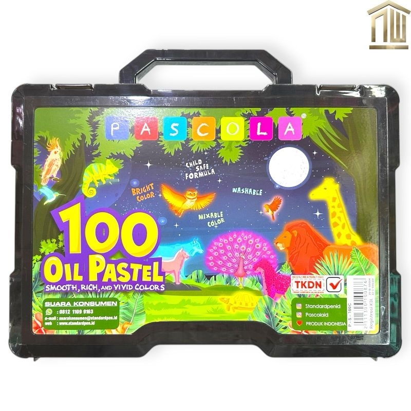 

Crayon Pascola 100 Warna Oil Pastel