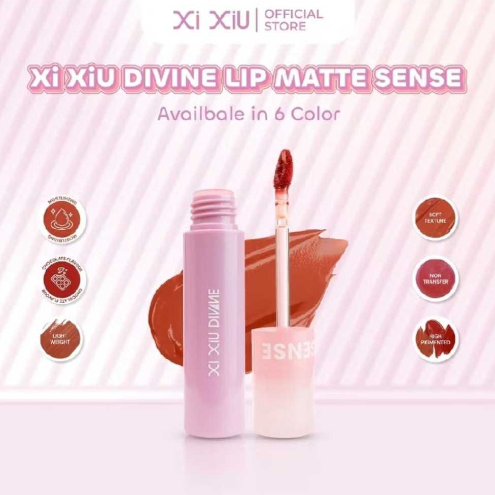 Xi Xiu Divine Lip Matte Sense | Xixiu Divine Lip Cream | Lip Cream