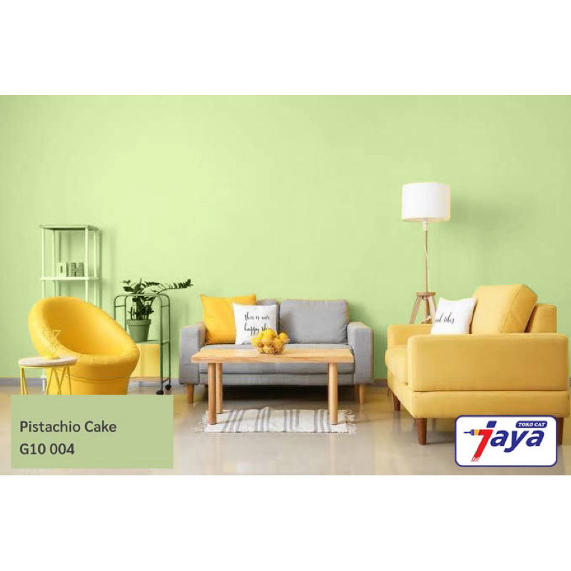 Cat tembok Interior Exterior Avian Pistachio Cake G10 004 / Sage Green / Hijau Sage