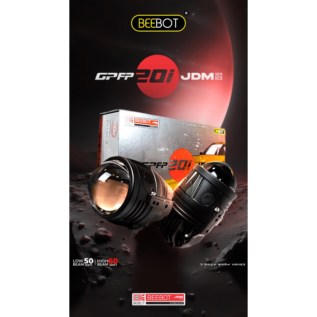 Foglamp Beebot GP FP20i JDM - Foglamp Zenix Super Terang