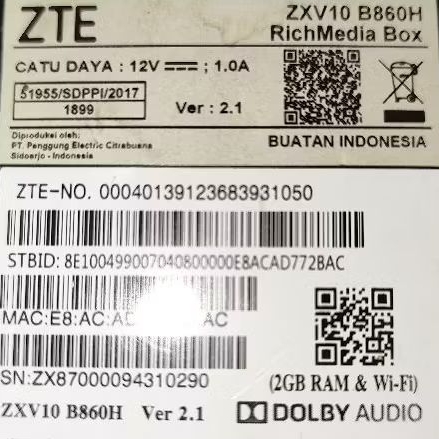 B860H Versi 2 Batangan