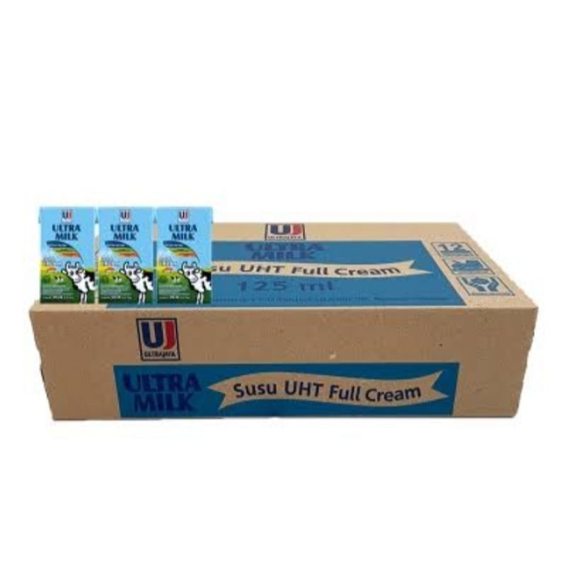 

ULTRA MILK RASA FULL CREAM 125 ML DUS(ISI 40 PCS)