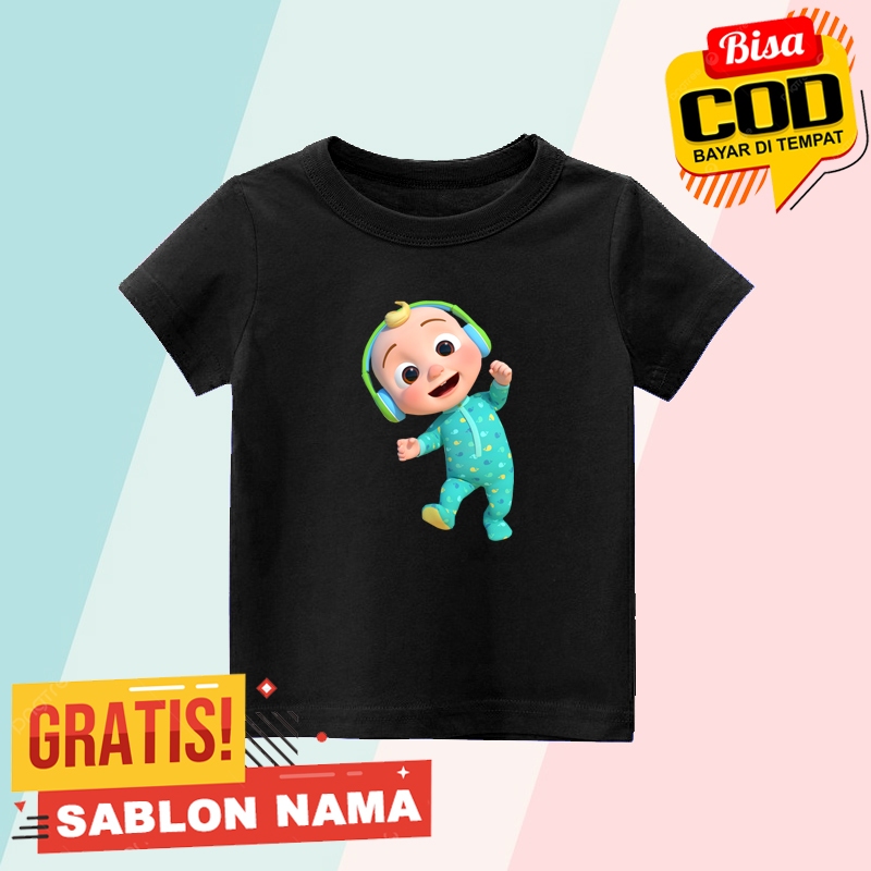 Kaos Anak Cocomelon / Baju Anak Laki Laki & Perempuan Cocomelon