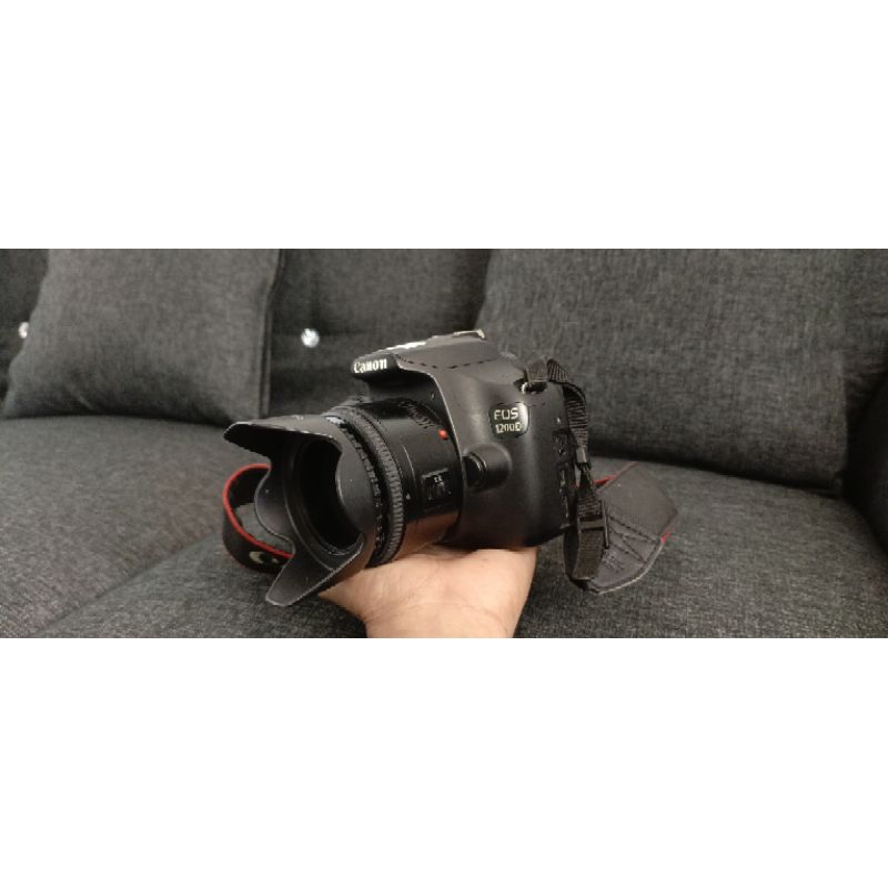 canon 1200d lensa fix murah