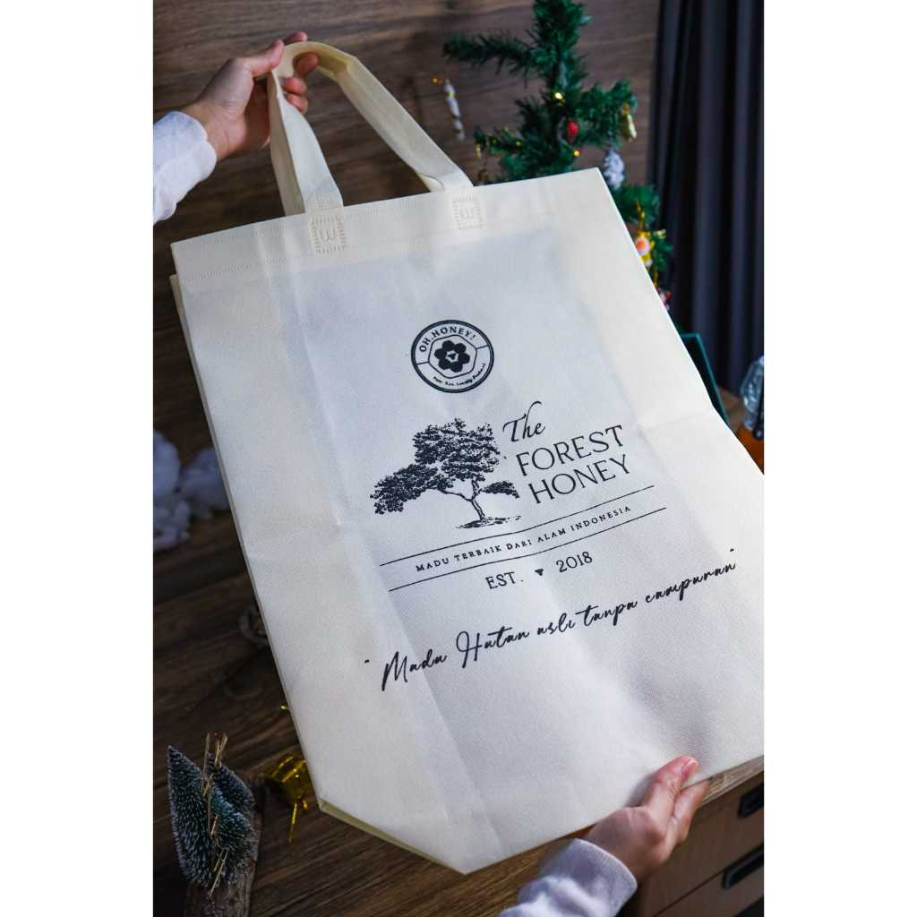 

Tote Bag, Extra Boost, Kotak Bingkisan Madu Murni, Box Fresh Honey Set