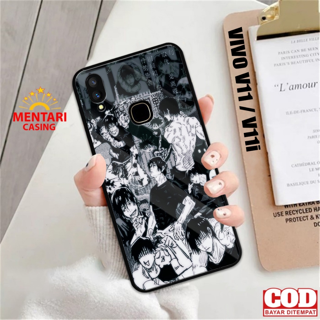 Case VIVO V11 V11i Terbaru Motif Jujutsu Toji fushiguro - Casing Vivo V11 / V11i Pelindung Cover Hp 