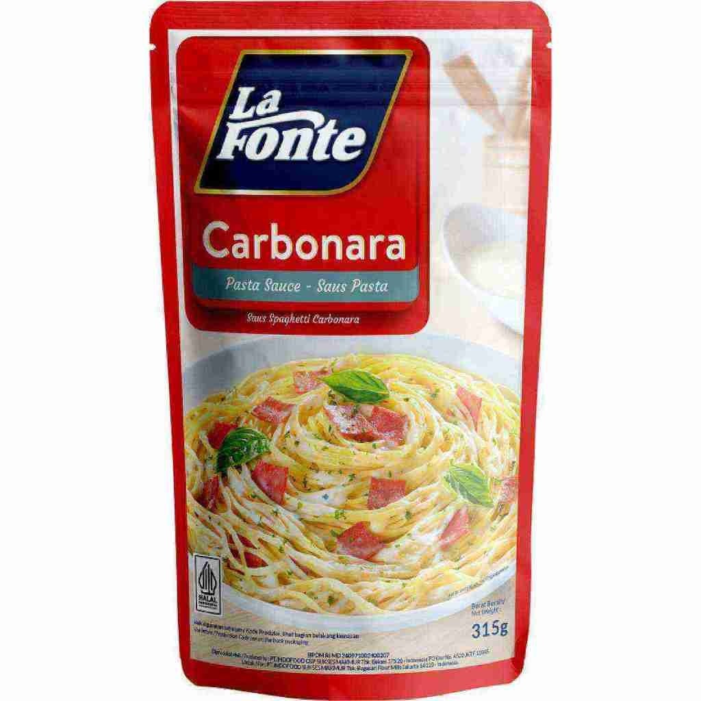 

La Fonte Carbonara Saus Pasta 315 gr - LaFonte Karbonara 315 gr