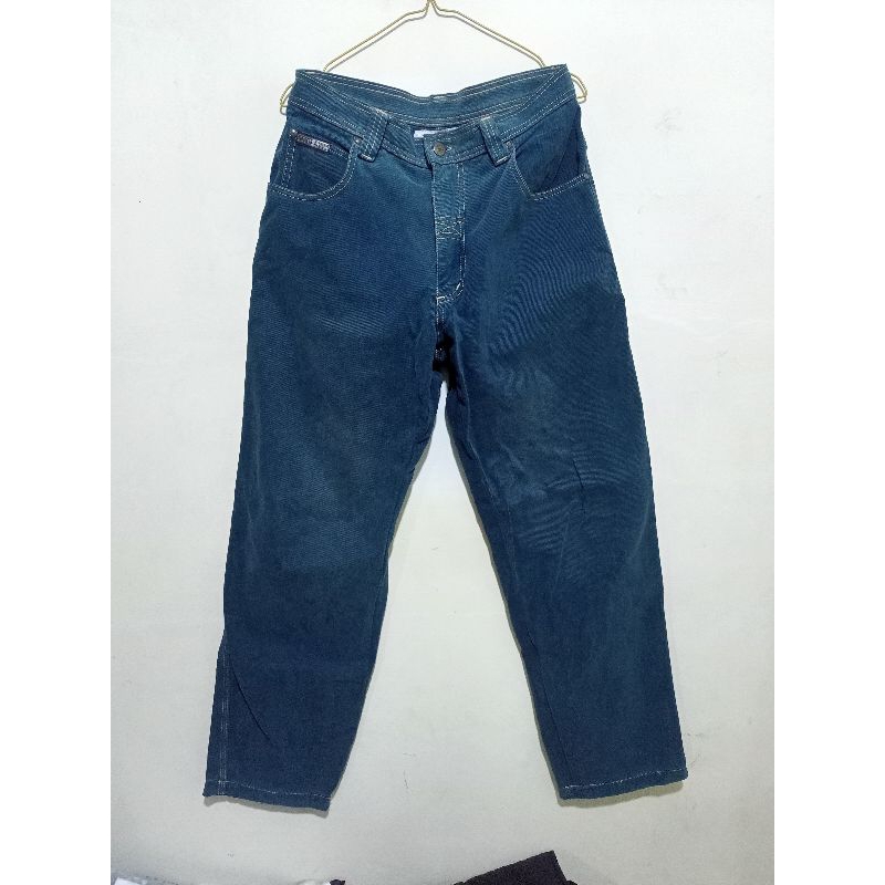 spyderbilt denim celana gombrong size 31