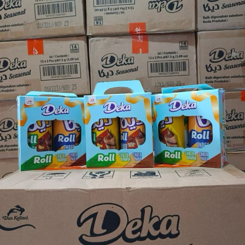 

Kartonan Deka Wafer Roll Edisi lebaran Gift Set 1 Karton isi 12 pack