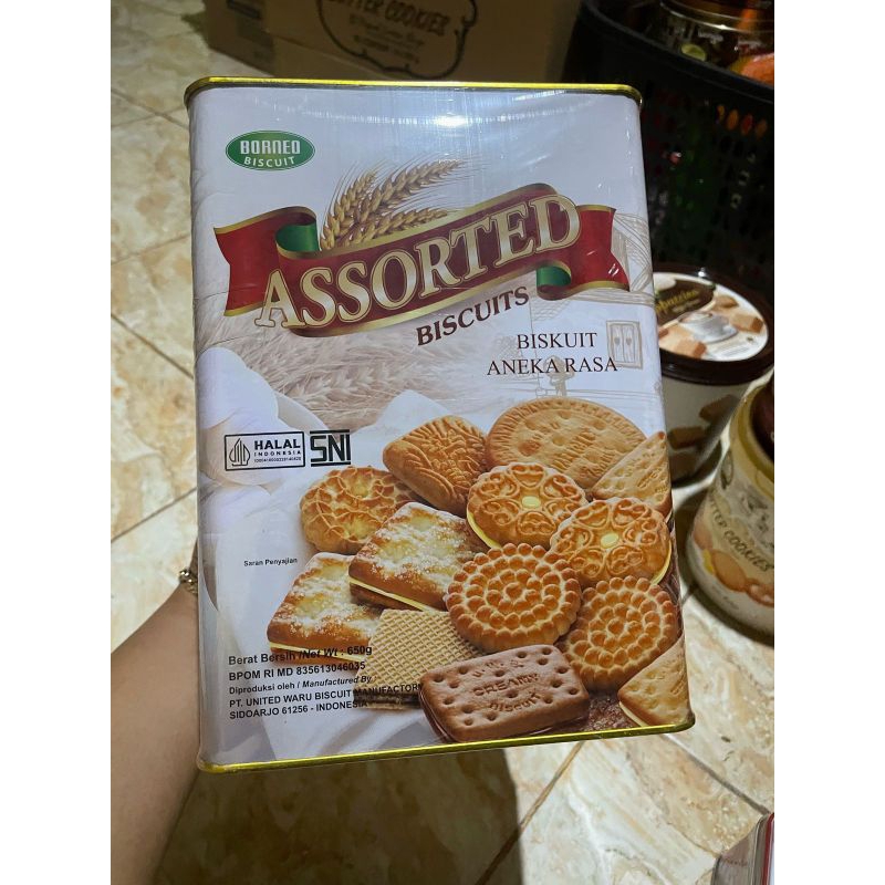 

Biskuit aneka rasa Assorted 700 gram snack lebaran Virall