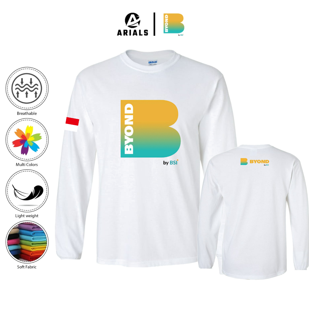 Arials Kaos Baju Lengan Panjang BYOND by BSI