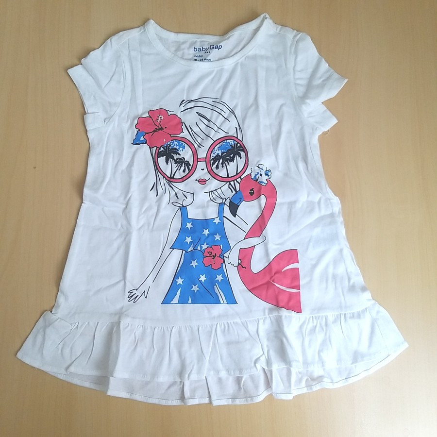 Kaos anak perempuan - baby gap