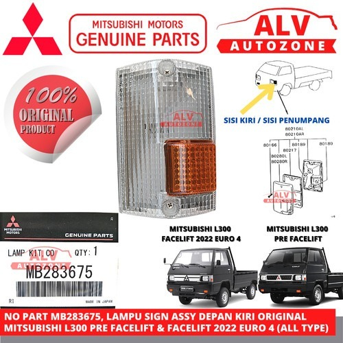 LAMPU RETING LAMPU SEIN DEPAN MITSUBISH COLT L300 CANTER ORIGINAL