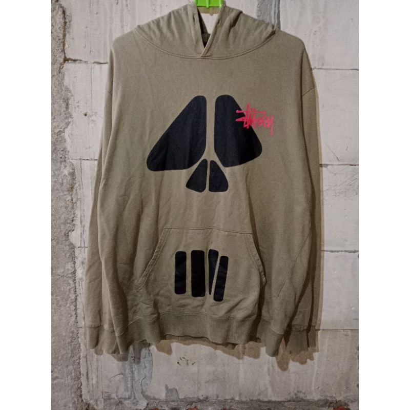 HOODIE STUSSY SKULL VINTAGE RARE
