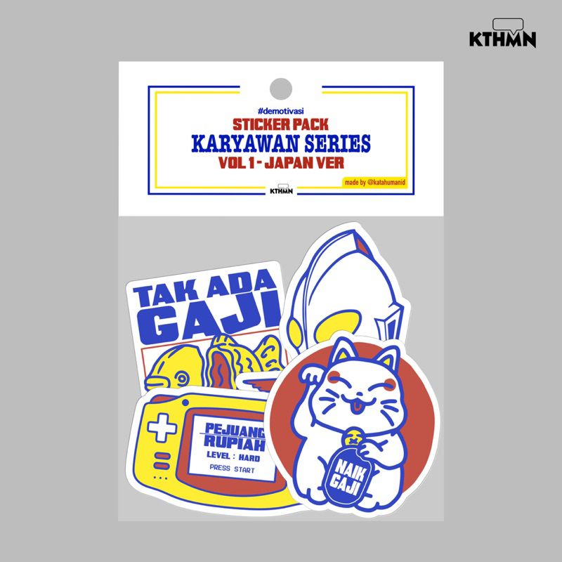 

Karyawan Series - Japan Ver - Sticker Pack | SP - 060