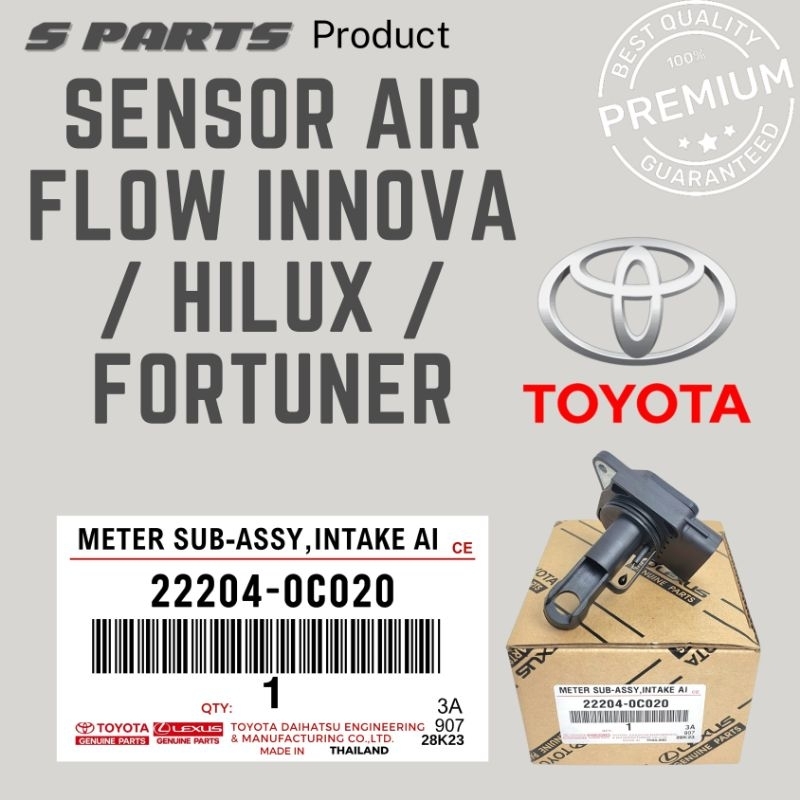 SENSOR AIR FLOW TOYOTA INNOVA INOVA HILUX FORTUNER
