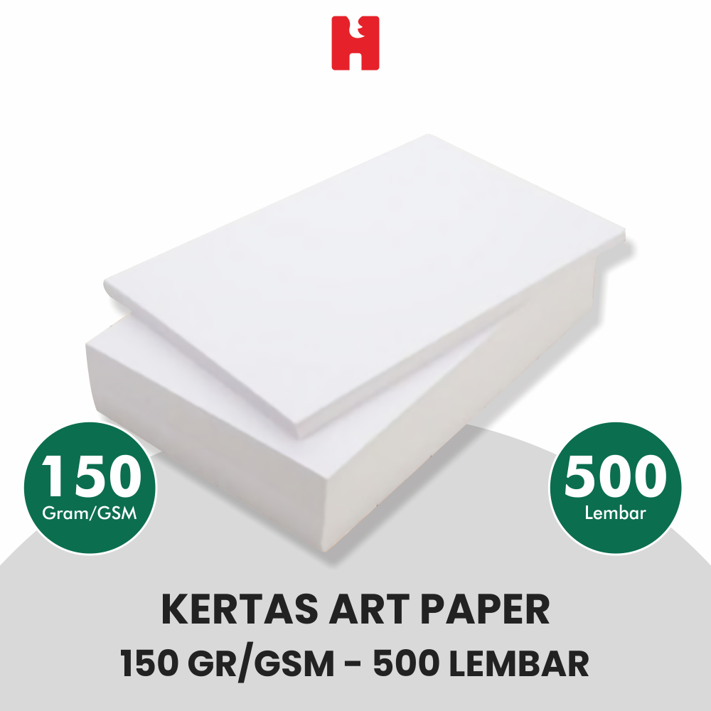 

Kertas Art Paper 150 GSM/Gramasi - Isi 500 Lembar