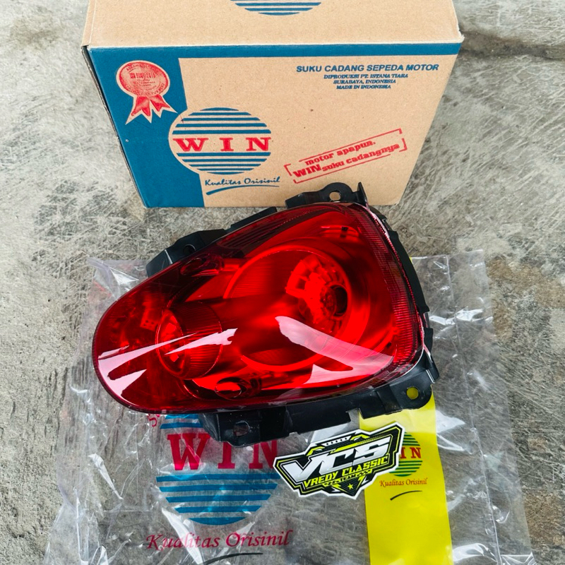 stoplamp scoopy lampu belakang scoopy KARBU 2010 2011 2012 2013 MERK WIN KUALITAS ORISINIL