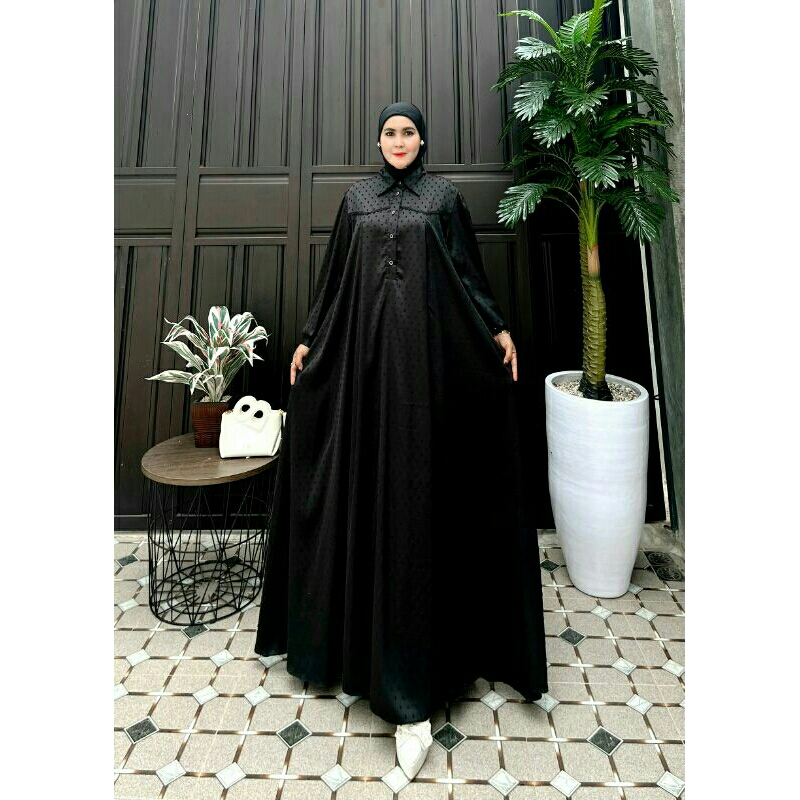 Hazel Series Gamis Kekinian By Fazza Boutique