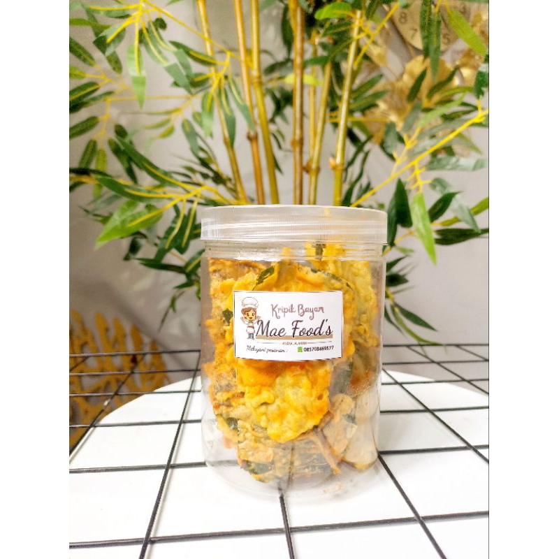 

keripik bayam kemasan toples 1500ml / keripik bayam khas Gresik / keripik bayam renyah / keripik bayam murah
