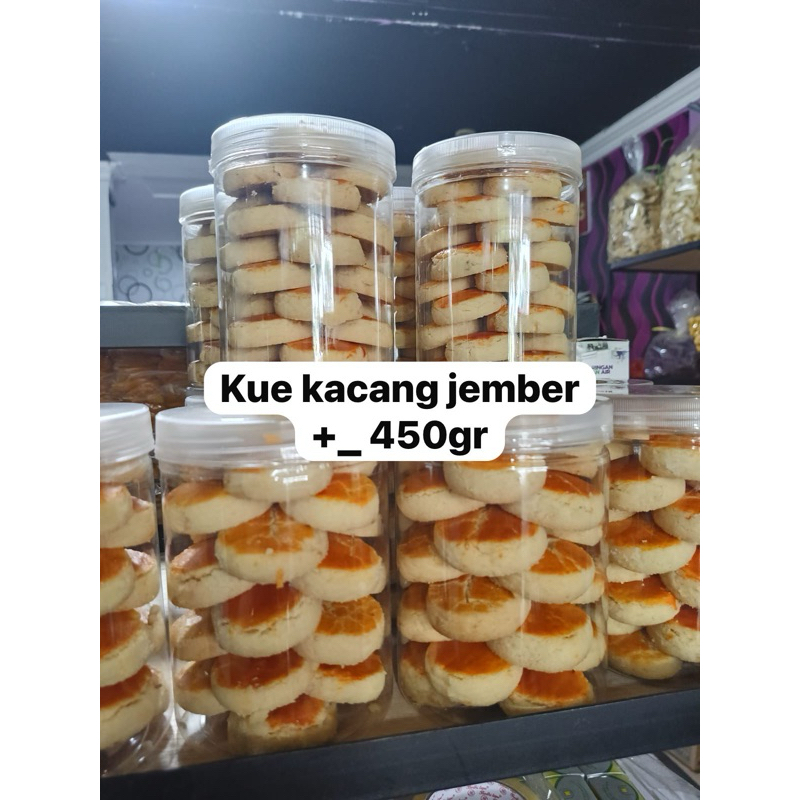 

Rubby - Mudah Remuk Kue kacang jember kemasan 450gr