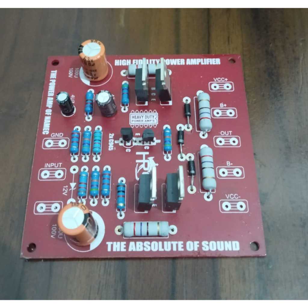 KIT Driver Power Amplifier NAMEC Merah