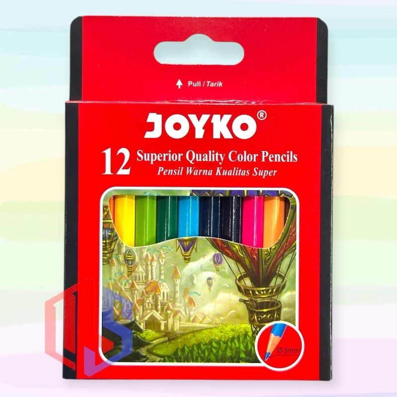 

Pensil Warna Joyko 12 mini CP - 102