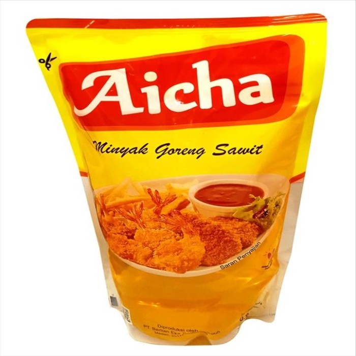 MINYAK GORENG AICHA 900ML REFILL