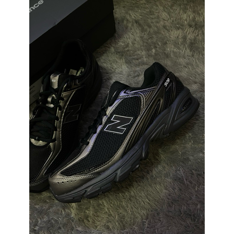 new balance 509 black silver