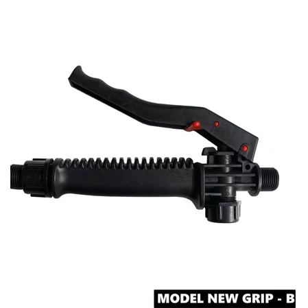 Stop Kran - Handle Tangan Sambungan Ke Stik Semprotan Pertanian 18mm ke 18mm Model GERIGI