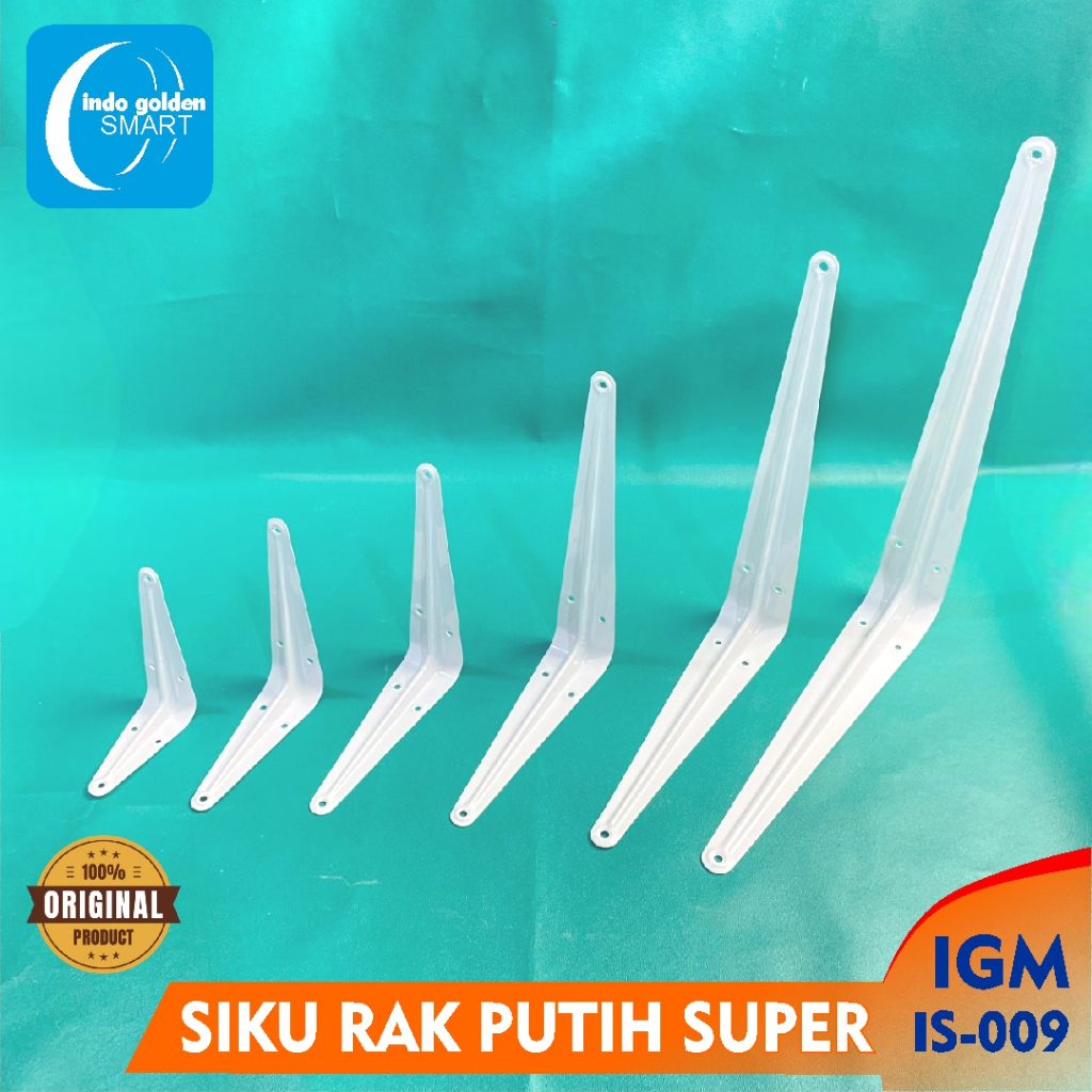 SIKU RAK PUTIH SUPER IGM IS-009